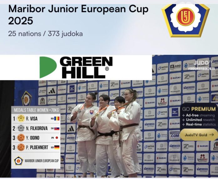 Roxana Vișa a câștigat la judo în Slovenia.