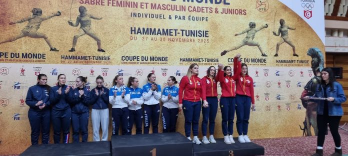 Bronz la sabie junioare pentru România, în Tunisia!