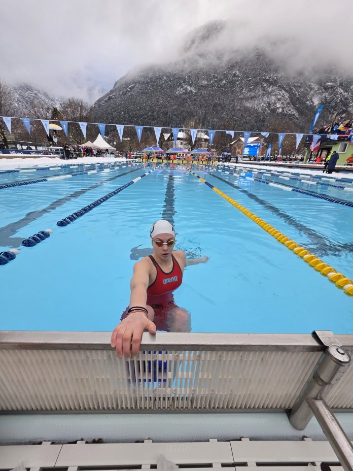 Aissia Prisecariu și Daria Silișteanu sunt campioane europene, fiecare cu record mondial la ICE Swimm. Paul Georgescu e fericit!