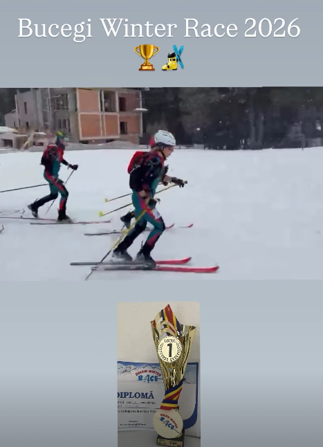 George Jinga câștigă Bucegi Winter Race 2026. Declarație pentru AIMX.