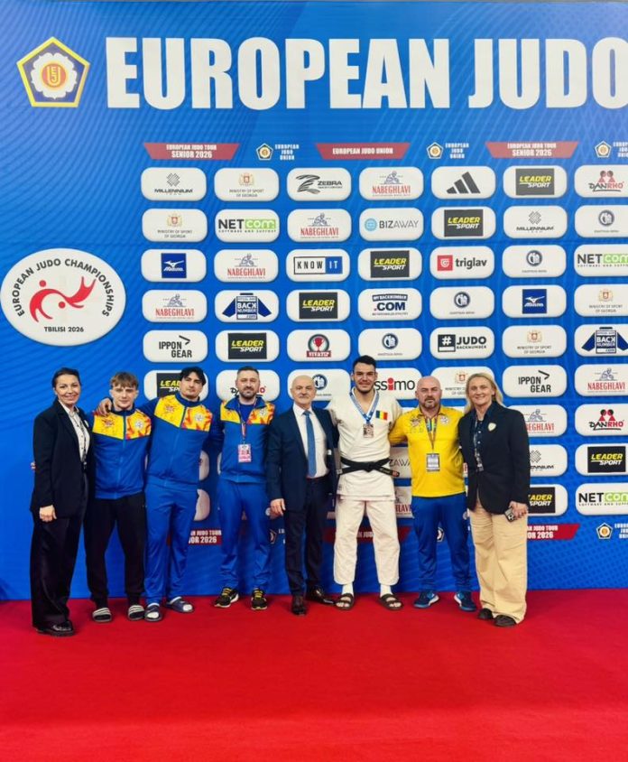 Alex Creţ obține medalie de bronz la Campionatul European de Judo